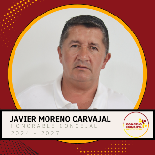 Retrato de Javier Moreno Carvajal