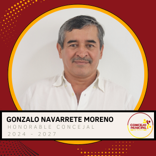 Retrato de Gonzalo Navarrete Moreno